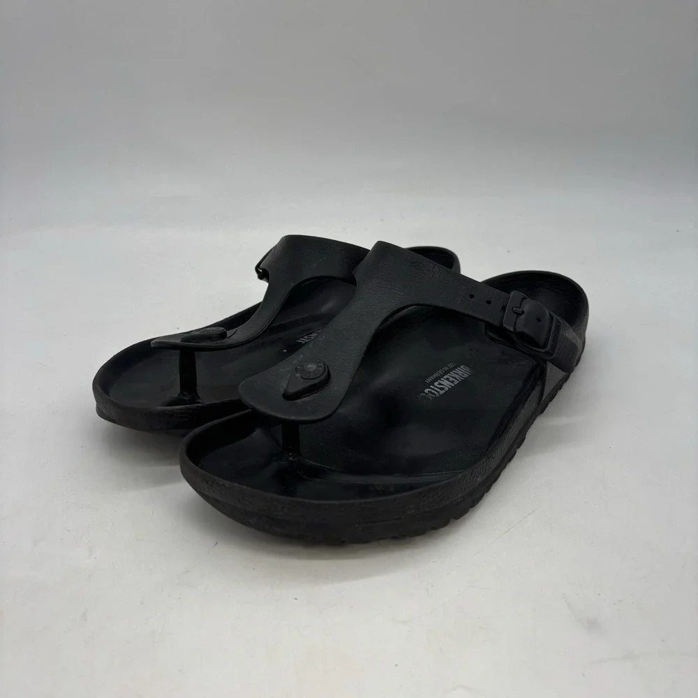 Birkenstock EVA Slides Womens 10 Black Waterproof Sandals Pre-Owned Slip on
